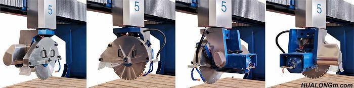 Rotating head of Granite CNC Machine(001)