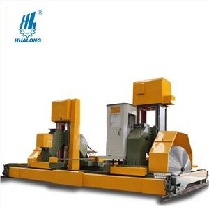Steinschneidemaschine mit mehreren Klingen
