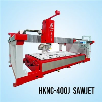 5-Achsen-CNC-Brückensäge-Wasserstrahlschneidemaschine