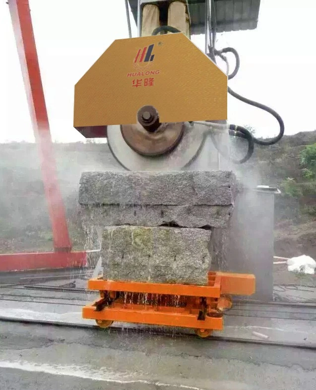 Single Column Stone Block Cutting